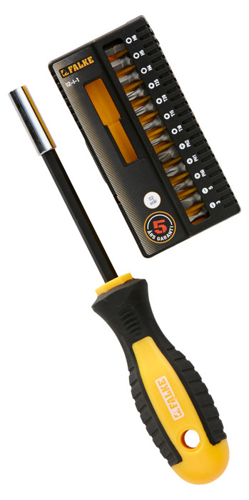 Skruvmejselsats 12 delar Falke